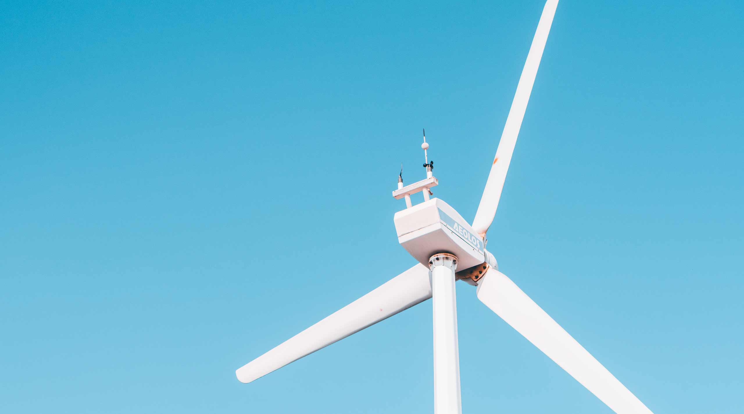 Wind Turbine Rare View Wind Turbine Rare View